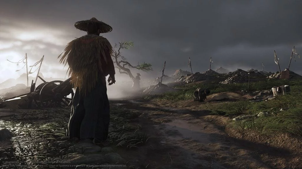 ghost of tsushima sony-ps4-tokyo game show