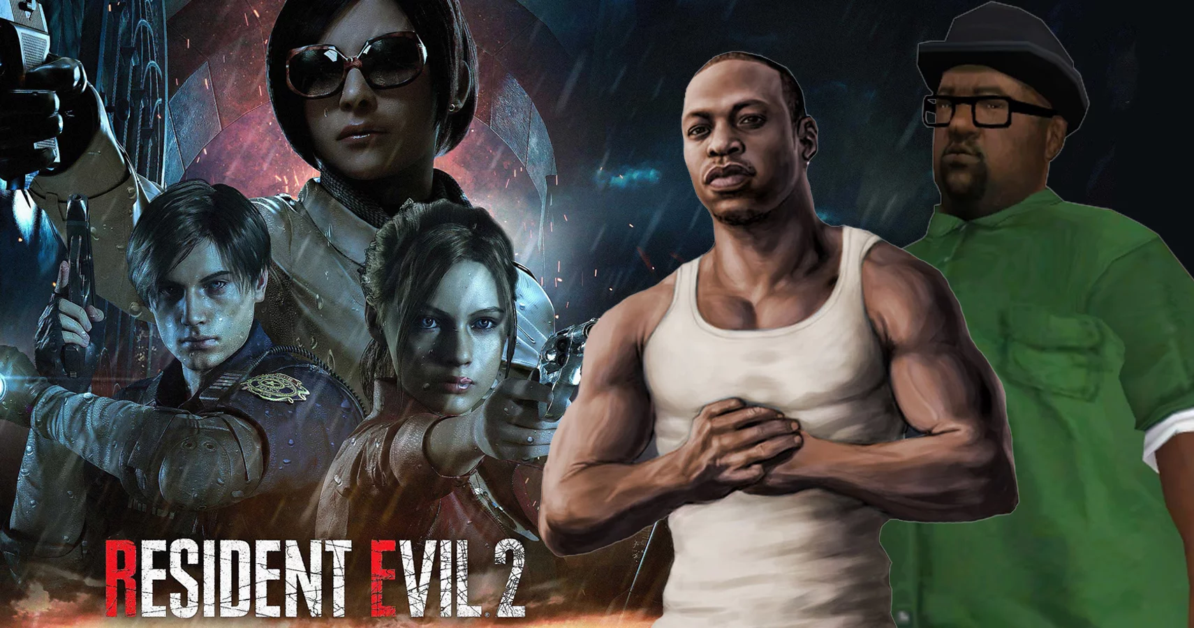 Modi më i fundit i Resident Evil sjell së bashku C.J dhe Big Smoke nga GTA: San Andreas
