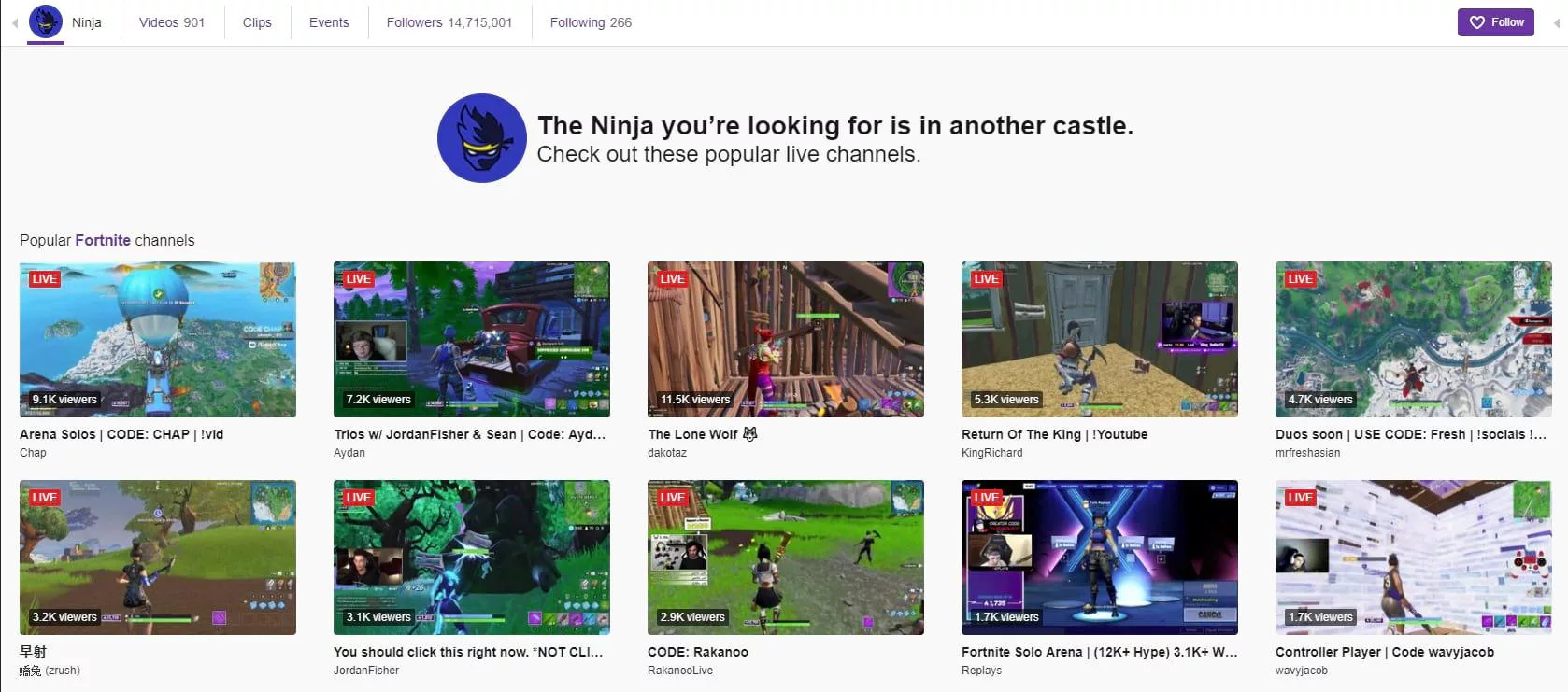 Ninja-twitch-channel Ninja-twitch-channel