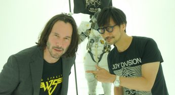 Keanu Reeves viziton Hideo Kojima dhe Kojima Productions
