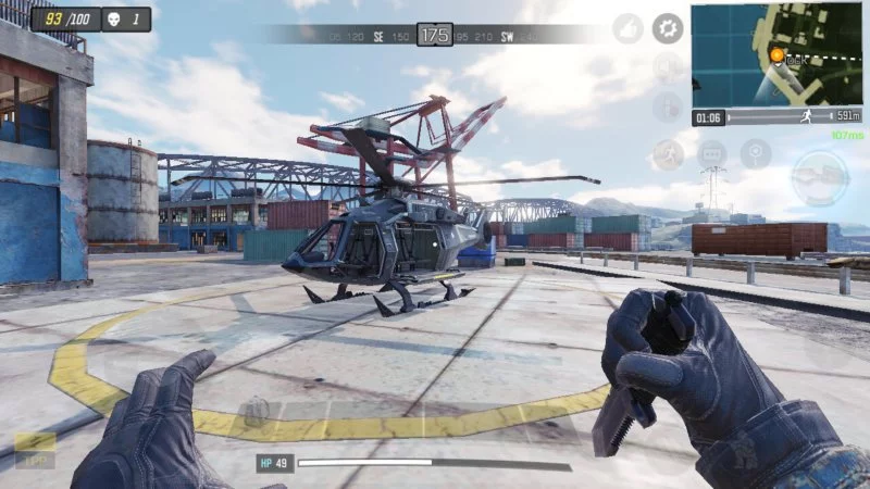 Lista e vendeve ku mund të gjeni helikopter në CoD: Mobile