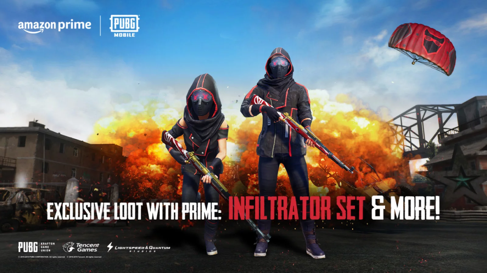 Fansat e PUBG Mobile mund të marrin Infiltrator Jacket me Twitch Prime