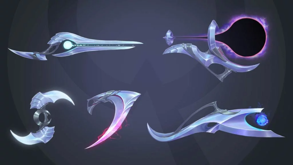 aphelios-weapons aphelios-weapons