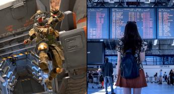 Një fanatik i Apex Legends vjedh një ekran aeroporti për të luajtur