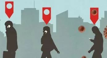 Një monitorim në telefona tregon se si një zonë e vogël mund të infektojë një shtet të tërë