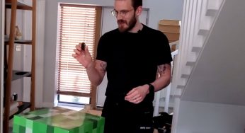 PewDiePie habitet pasi Minecraft Creeper PC i vjen i thyer