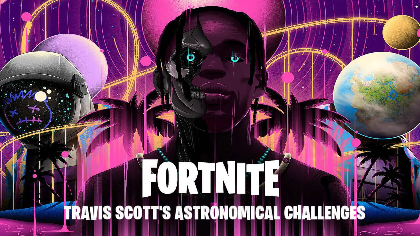 Zbulohen sfidat e Astronomical në Fortnite