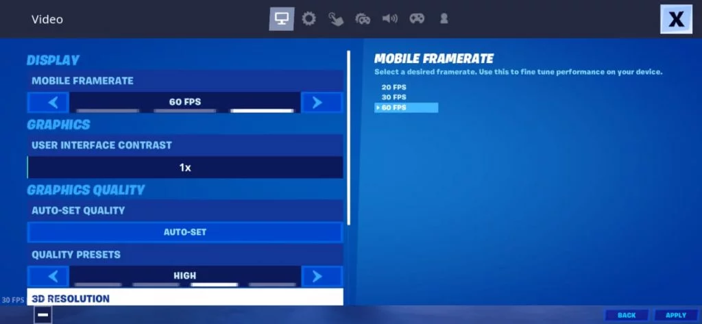 High-end-fortnite-mobile-settings