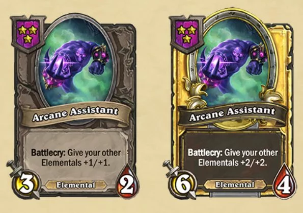 Hearthstone-Battlegrounds-Arcane-Assistant-Unit