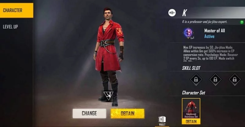 k