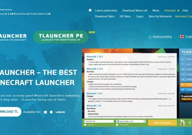 minecraft, free, t launcher, tlauncher,