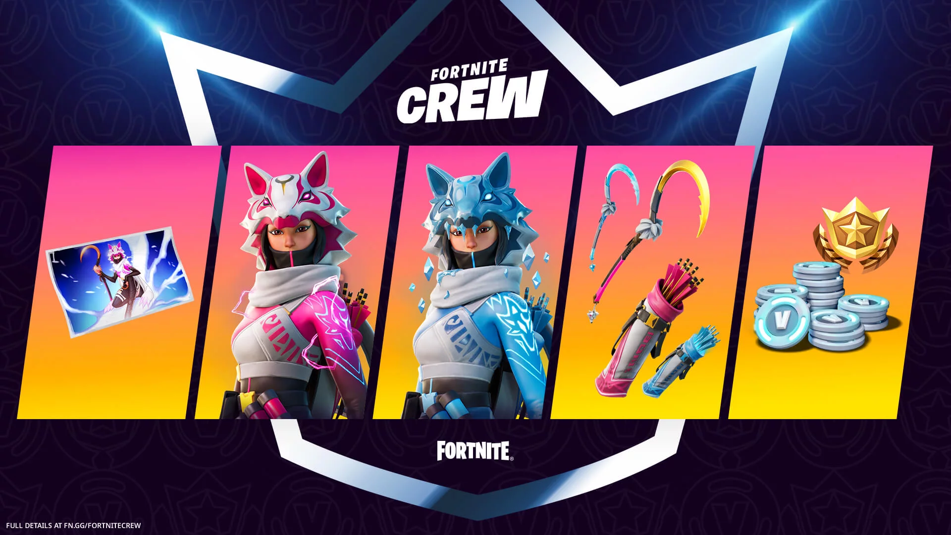 Çfarë përfshihet në Fortnite Crew për muajin shkurt