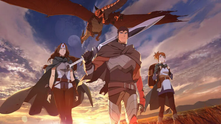 anime, netflix, dota: dragon's blood,