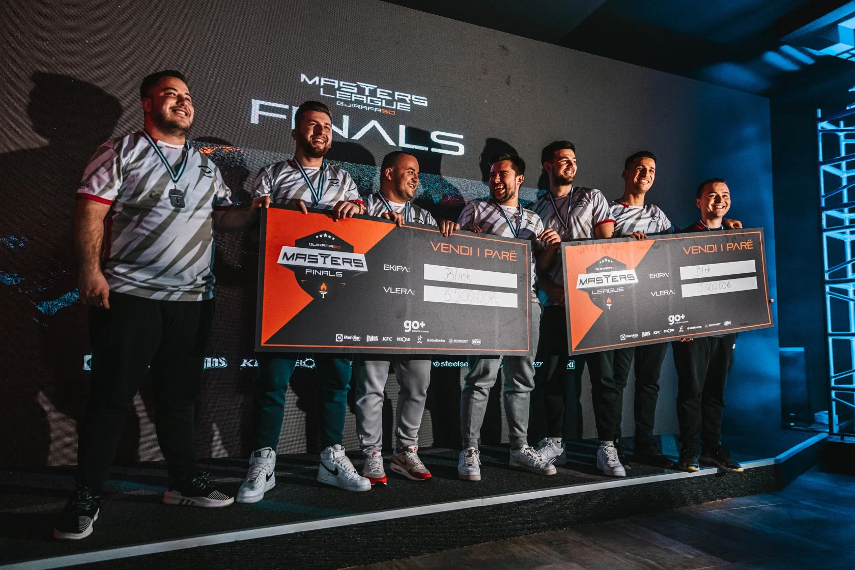 gjirafa50 masters league, blink, gempire, eagles,