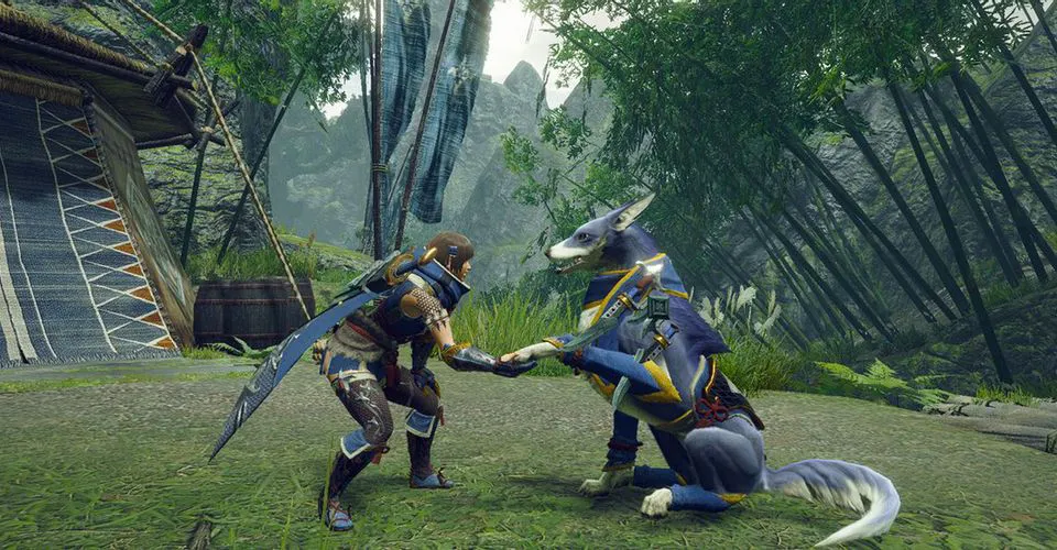 Një bashkëpunim midis Monster Hunter Rise dhe TikTok.