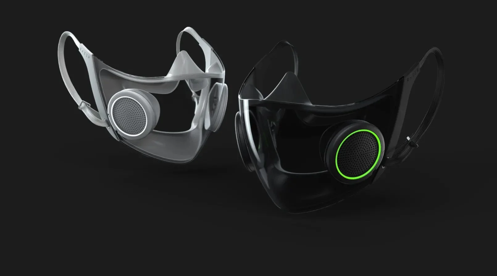 razer n95, smart mask razer, rgb mask
