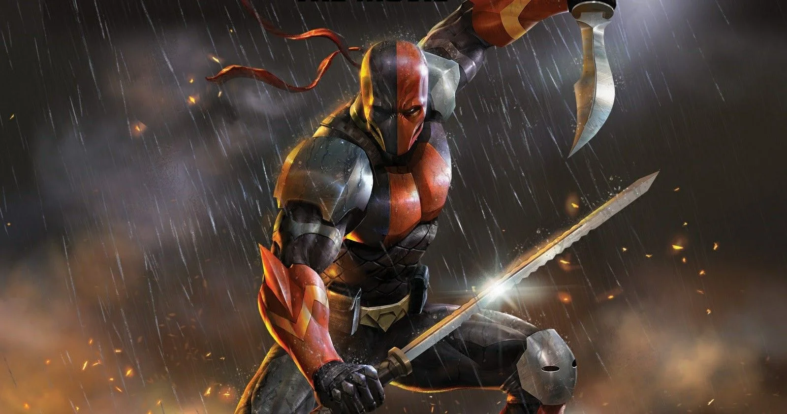 fortnite, deathstroke, batman, crossover,