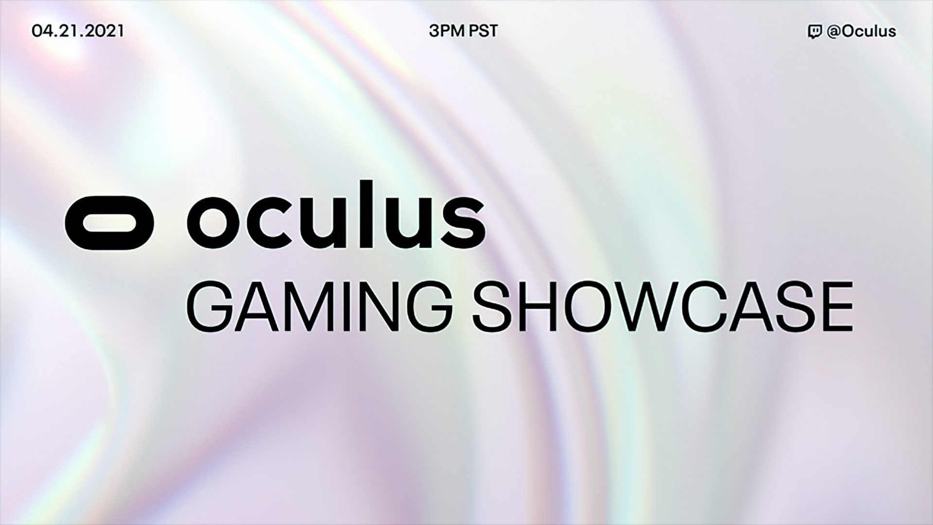oculus gaming showcase,