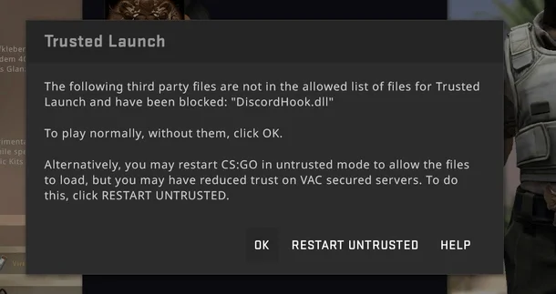 trusted launch csgo Trusted Launch