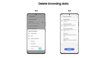 Samsung Internet 15.0 Beta ka ardhur