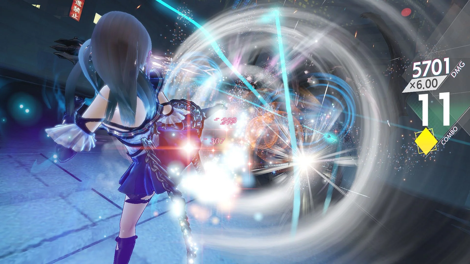 Blue-Reflection-Second-Light-combat Blue Reflection: Second Light, heartland,