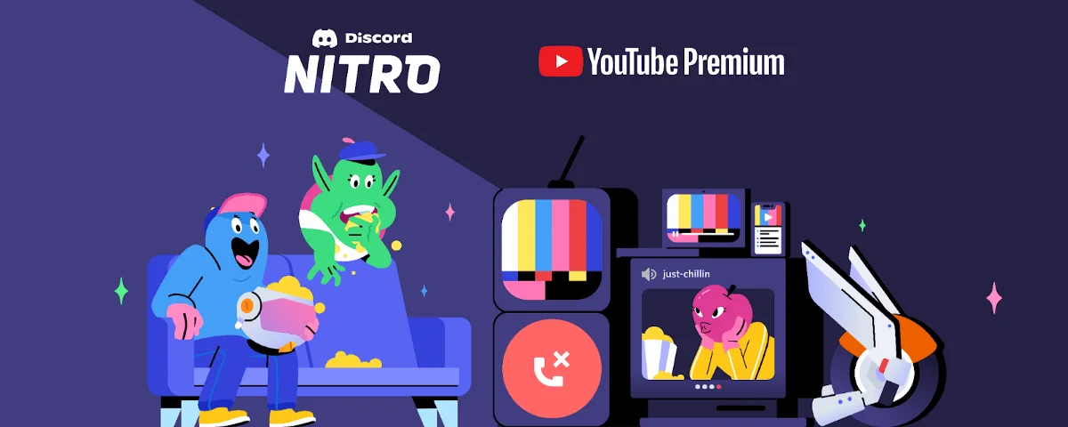 discord-youtube-premium discord nitro, youtube premium,