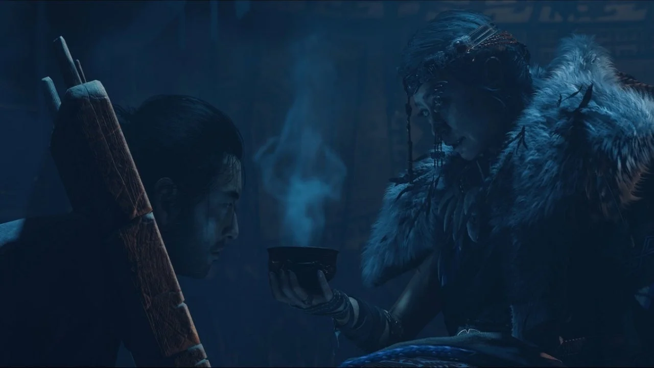ghost of tsushima-eagle boss, ghost of tsushima,