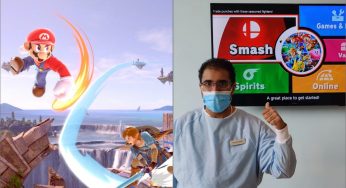 Ky dentist ju pastron dhëmbët falas nëse e mundni në Super Smash Bros.
