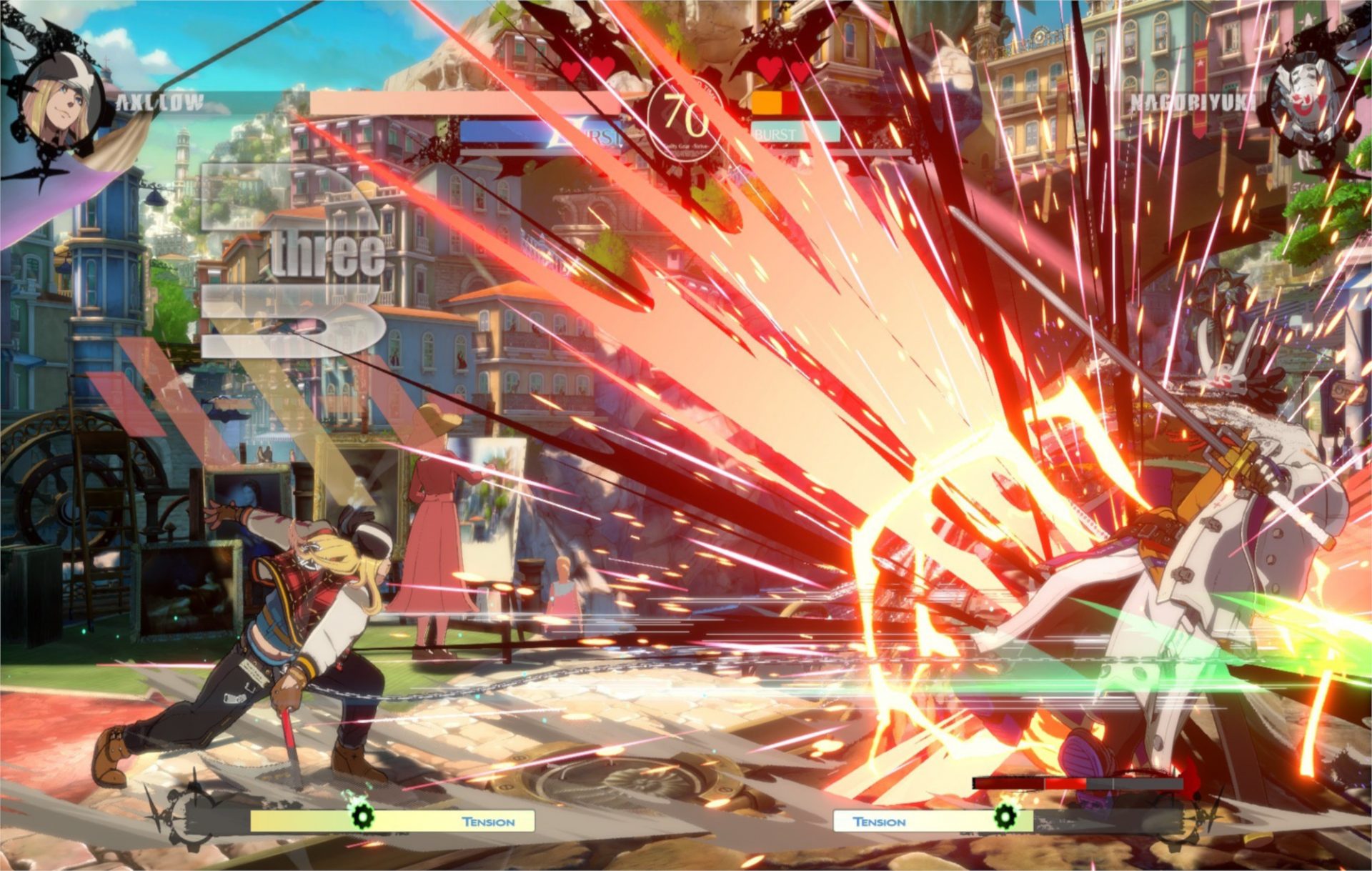 guilty gear -strive-, fighting, arc system, combo