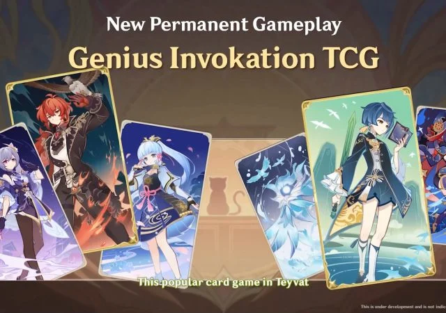 Genius Invocation Trading Card Game, Genius Invocation TCG, Genshin Impact,