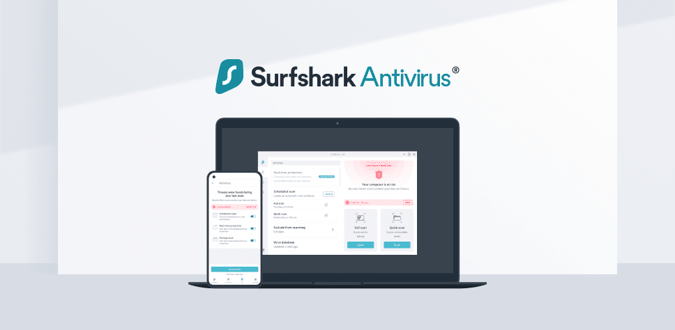 surfshark, antivirus